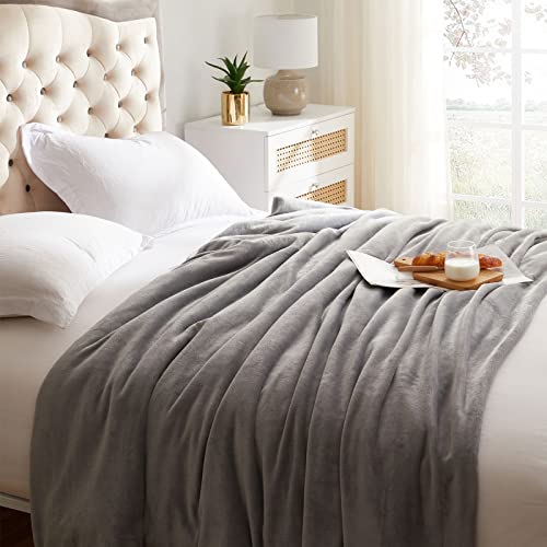 KMUSET Fleece Throw Blanket - Super Soft Lightweight Microfiber Bed Blanket