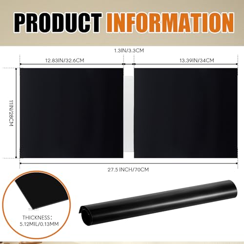 10 Pcs Non-Stick PTFE Toaster Release Sheets, 27.5 x 11 Inch Liner
