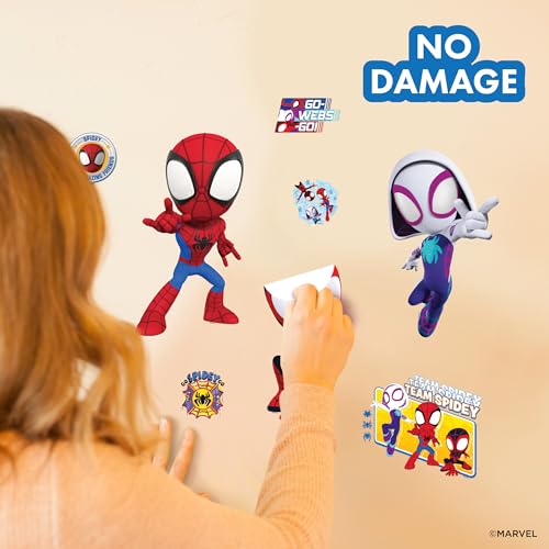 Superhero Team Peel and Stick Wall Decals - 11-13 Inch Vinyl Room Decor