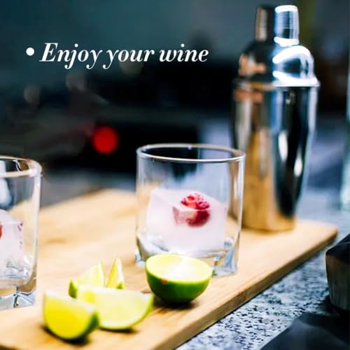 NewGF Sliver-01 Cocktail Shaker with Built-in Strainer - Beginner Friendly Drink Mixer