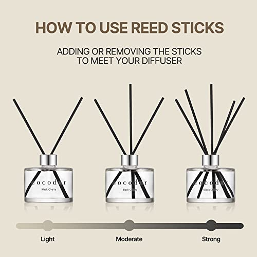 Refreshing Air Reed Diffuser Set, 6.7oz Home Fragrance Oil for Room Decor