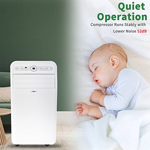 12000 BTU Portable Air Conditioner and Heater Combo with Dehumidifier