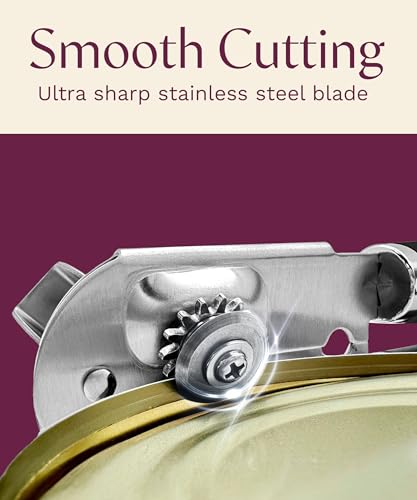 Heavy Duty Manual Can Opener with Magnetic Lid Lifter & Bottle Opener