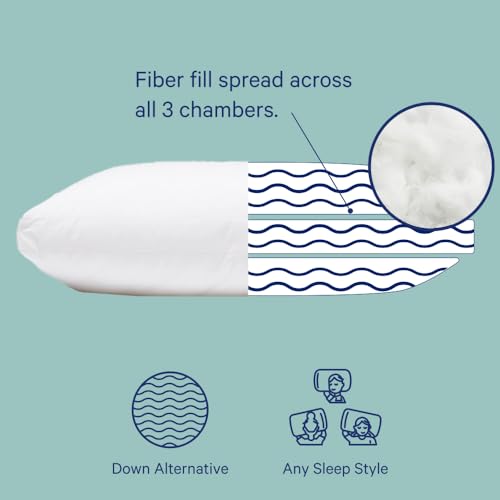 Medium Soft Down-Alternative Pillow 2-Pack for All Sleep Positions