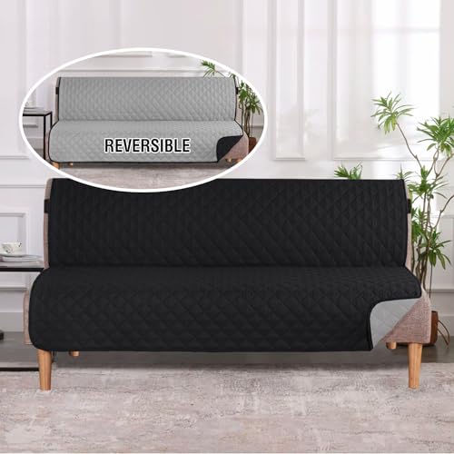 Reversible Futon Cover - Water Repellent Sofa Slipcover 70"