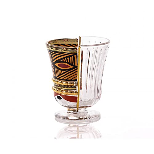 Seletti Hybrid Rodinia Glass Set of 3 - Contemporary Eastern Western Design
