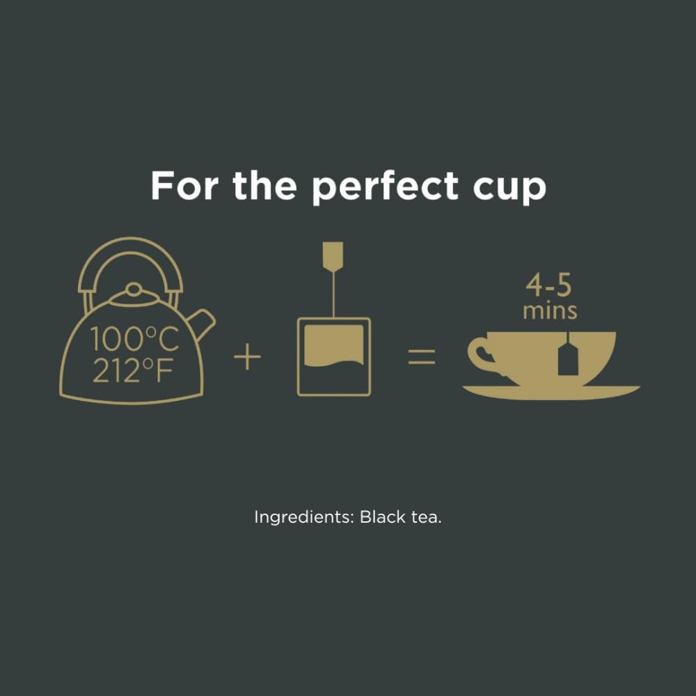 Taylors of Harrogate Irish Breakfast Tea - Bold Flavor | 50 Tea Bags for Energizing Mornings
