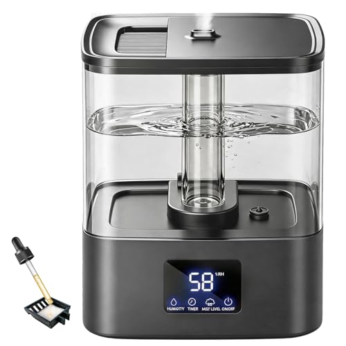 4L Top Fill Cool Mist Humidifier for Bedroom & Large Room