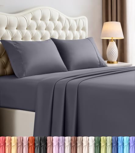 Utopia Bedding Queen Sheet Set - 4 Piece Hotel Luxury Microfiber Bed Sheets
