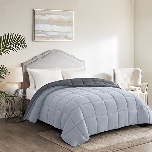 Homelike Moment Queen All-Season Reversible Down Alternative Comforter