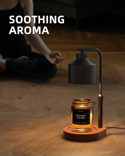 Candle Warmer Lamp with Timer - Adjustable Height & Dimmable