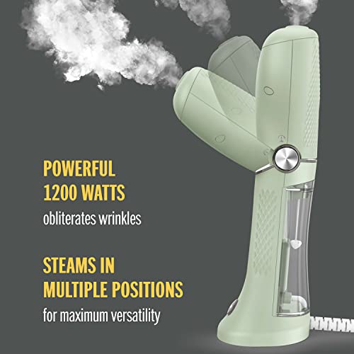 Portable Handheld Garment Steamer - Compact Travel Fabric Steamer, Mint Green