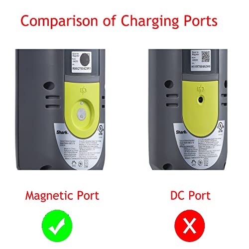 Magnetic Power Adapter Charger for Cordless Hard Floor Vacuum Mop 5.9ft