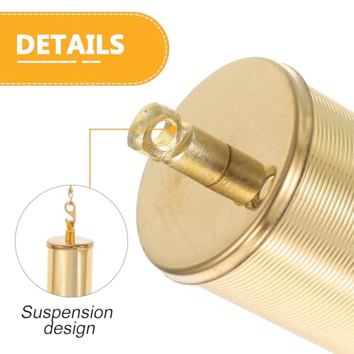 Clock Weight Replacement Kit with Chains and Hooks for Floor Clocks