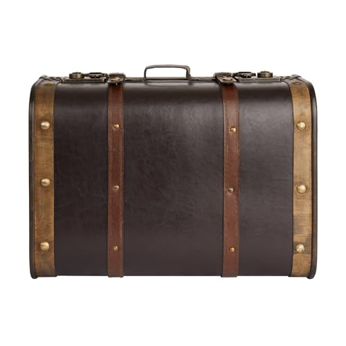 Harry Potter Hogwarts Large Storage Trunk - 17.5-Inch Decorative Wizarding Chest