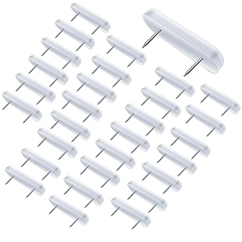 30 Bed Skirt Pins - Reusable Holders for Upholstery & Slipcovers
