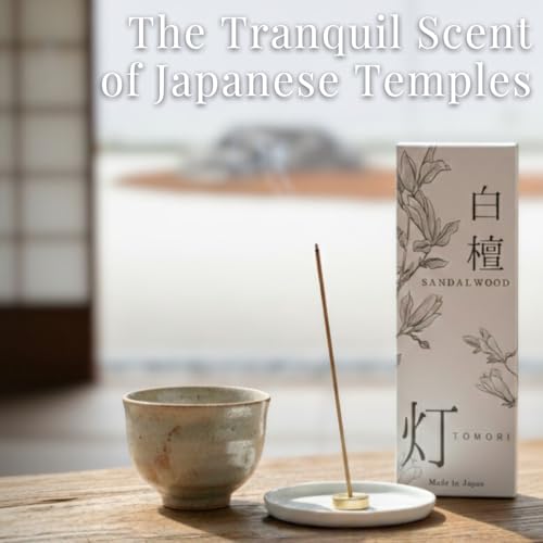 Premium Japanese Sandalwood Incense Sticks - Handcrafted Natural Aroma