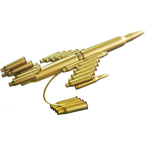 Handcrafted Metal Airplane Model - Bullet Shell Style Aircraft Decor