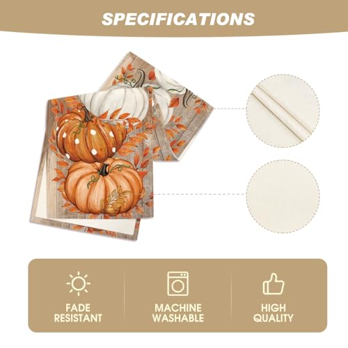 Artoid Mode 13 x 72 Inch Table Runner - 210 GSM Polyester, Orange