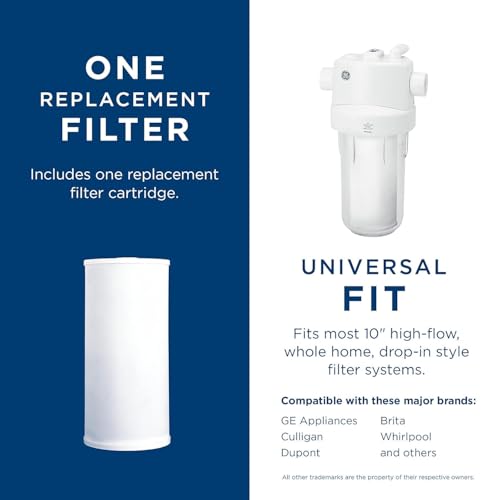 FXHTC Whole House Water Filter Replacement Cartridge - 10 x 4.5 Inch