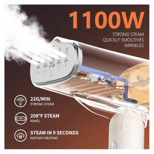 Portable Foldable Travel Garment Steamer 110V Mini Clothes Iron