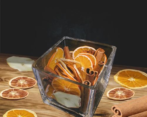 Dried Orange and Cinnamon Stovetop Potpourri Simmering Kit, 140g