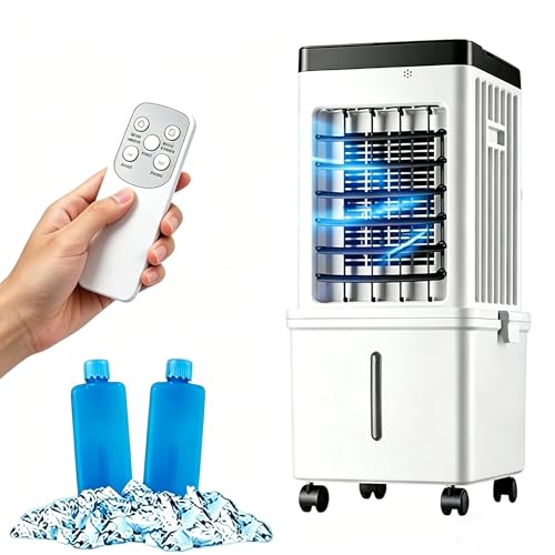 Portable Evaporative Air Cooler 16L Tank with Remote and Oscillation