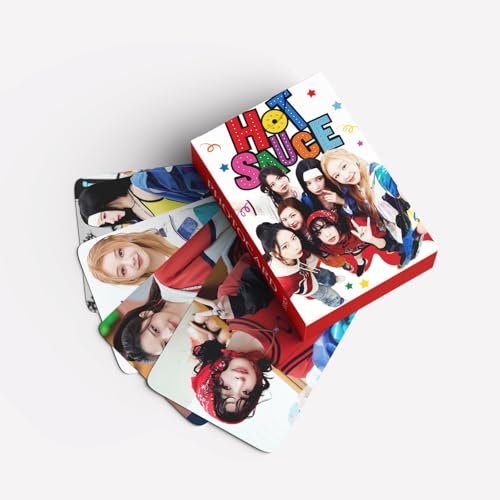 55pcs Photocard Set High-Quality Lomo Cards for Fans