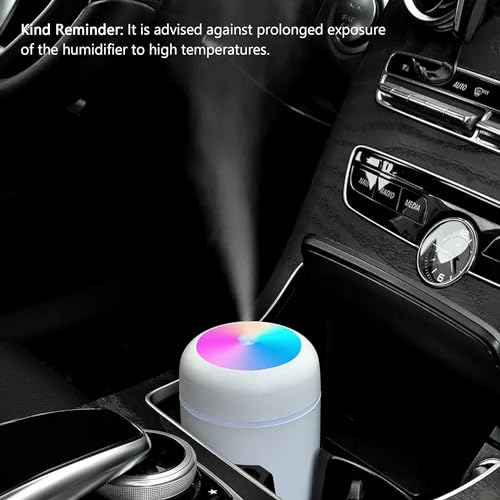 Portable Mini Humidifier USB Cool Mist 300ml White