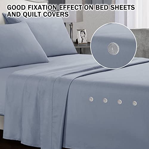 A-12 Pcs Bedskirt Pins Upholstery Holders for Slipcovers & Bed Skirts