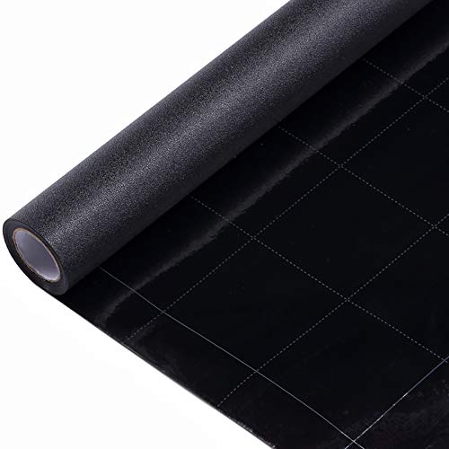 Total Blackout Window Film - 100% Light Blocking Static Cling, 17.7 x 78.7 inches