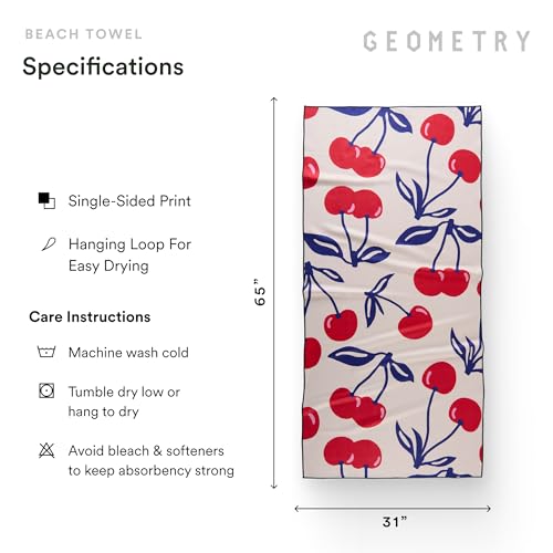 Micro-Loop Beach Towel - Quick-Dry, Sand-Resistant, Compact Travel Towel