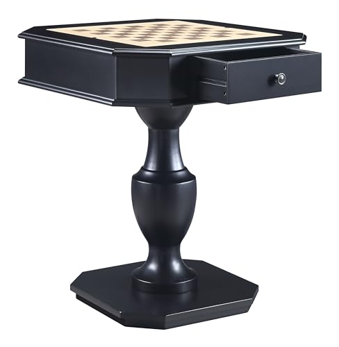Traditional 3-in-1 Reversible Game Table with Storage Drawers