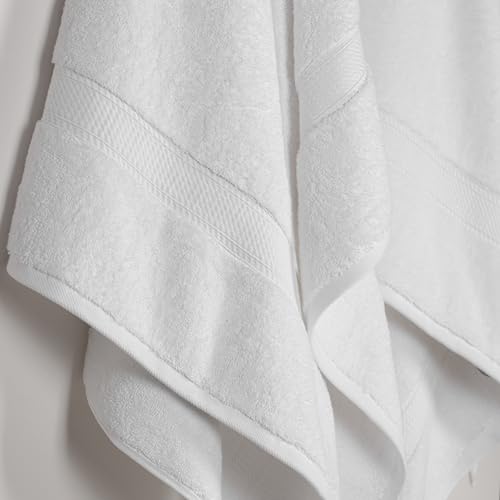 Egyptian Cotton Bath Towel Set, 2-Piece Plush & Absorbent Bathroom Towels