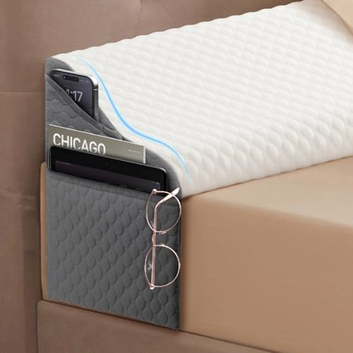 Ergonomic King Size Bed Wedge Pillow for Headboard Gaps