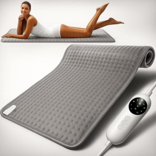 Extra Large Electric Heating Pad - 20x40 Inch Full Body Heat Therapy