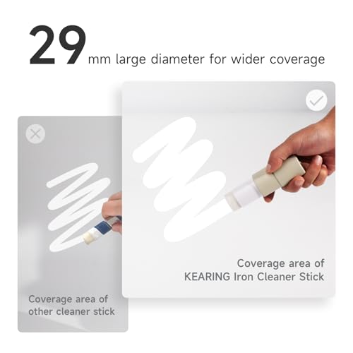 KEARING Iron Cleaner Paste for Soleplate Stains & Burnt Residue - Safe & Effective