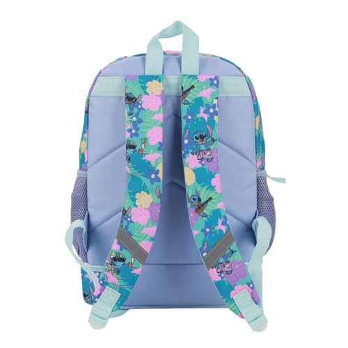 Kids 5-Piece 16-Inch Backpack Set with Lunch Bag & Utility Case - Purple