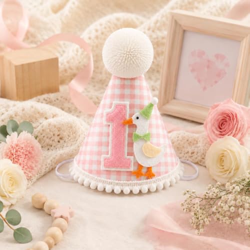 Funny Goose Birthday Hat - 1st Birthday Party Decoration