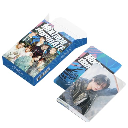 55-Piece K-Pop Photo Card Set - Music Album Collectible Lomo Cards
