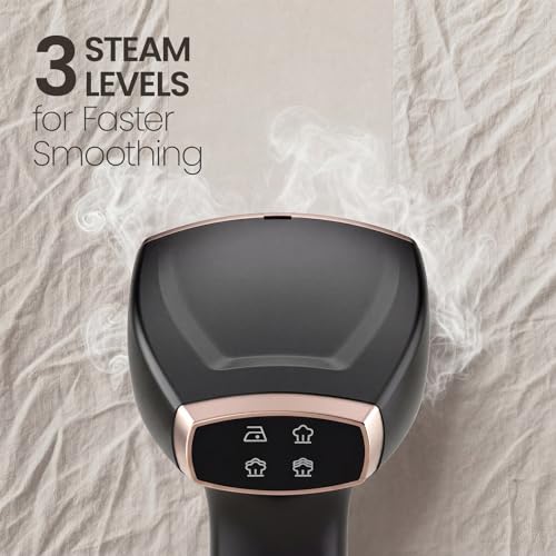 SpinKaze Garment Steamer for Clothes 1200W with LCD Display & 370ml Tank