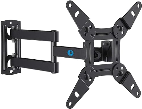 Pipishell Full Motion TV Wall Mount for 13-43 Inch TVs and Monitors