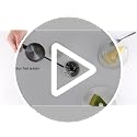 Emoi 15 oz Glass Tea Cup with Infuser & Lid, Loose Leaf Tea Brewer