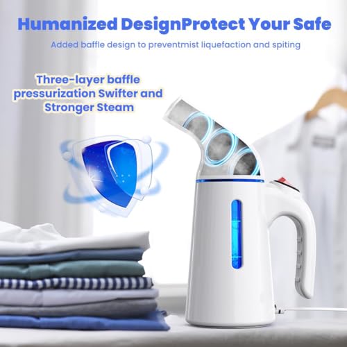 Blesgam Handheld Clothes Steamer 700W Portable Garment Steamer