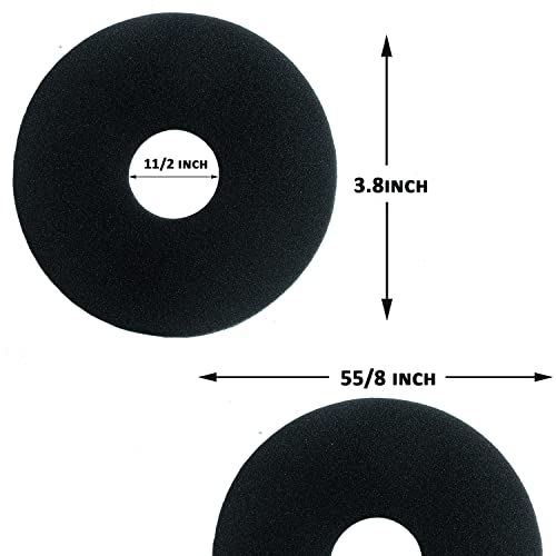 LiStarUs 8 Pcs Bar Rimmer Sponges Replacement for Cocktail Glass Salter, Fits Most Rimmers
