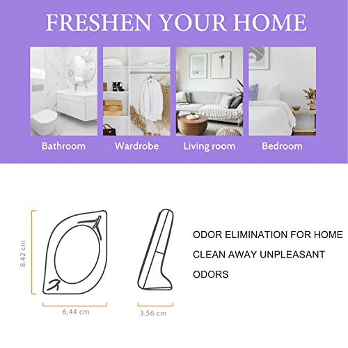 Lavender Air Freshener & Odor Eliminator for Home & Closets - 4 Pack