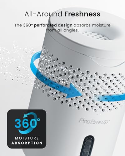 Non-Electric Moisture Absorber & Mini Dehumidifier 44 fl.oz