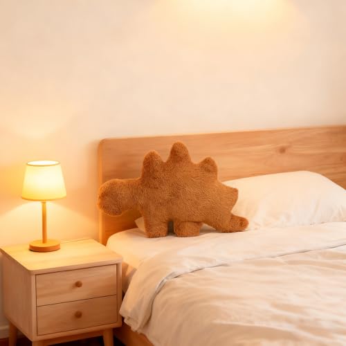 18-Inch Soft Dinosaur Nugget Plush Pillow - Cute Stuffed Dino Toy