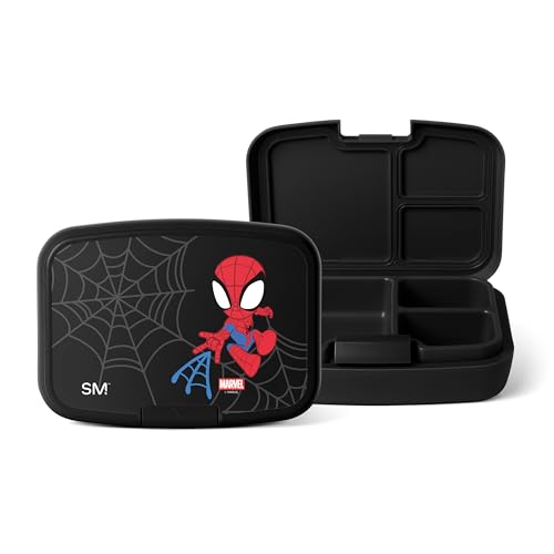 Kids Bento Lunch Box with 3 Compartments - Leak-Resistant Food Container