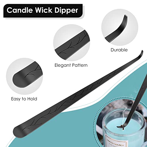 3 in 1 Candle Accessory Set - Wick Trimmer, Dipper, Snuffer